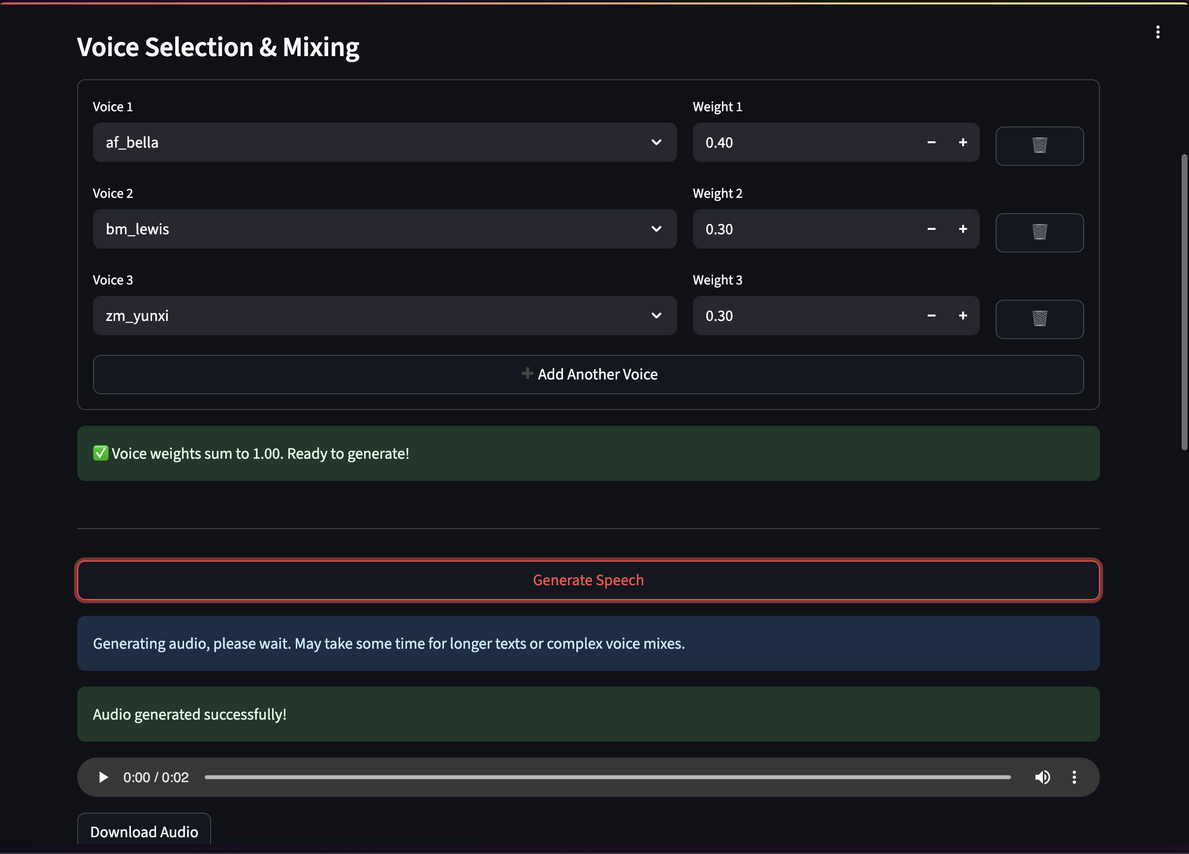 Streamlit UI for TTS benchmarking